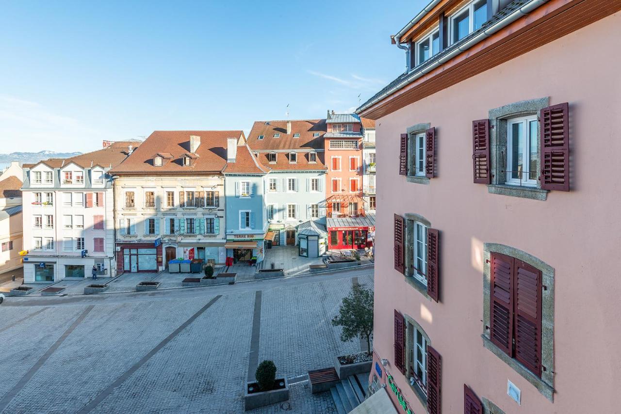 Au Rythme Du Lac Appartement Évian-les-Bains Buitenkant foto