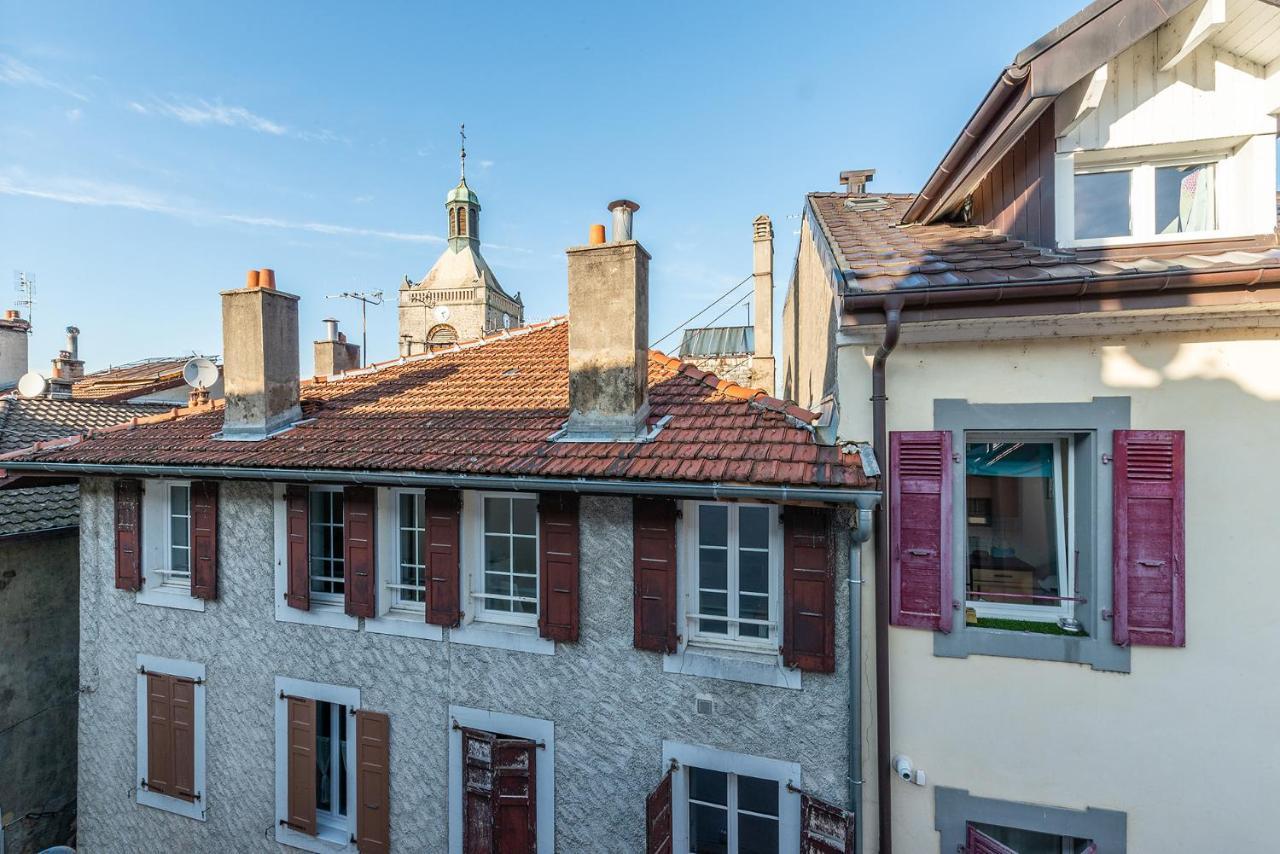 Au Rythme Du Lac Appartement Évian-les-Bains Buitenkant foto
