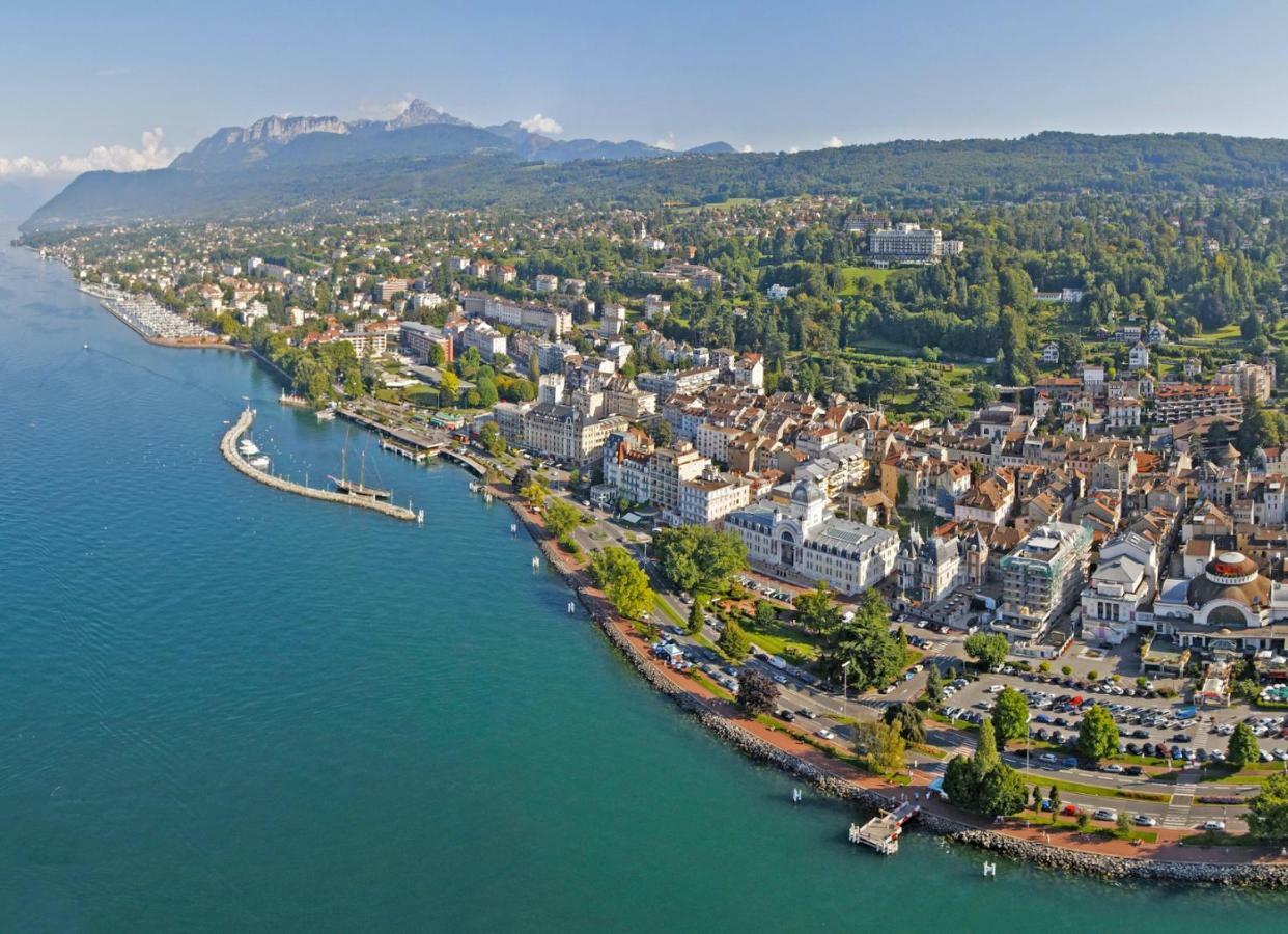 Au Rythme Du Lac Appartement Évian-les-Bains Buitenkant foto